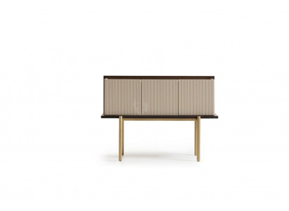 Buffet Buffet Armoire Bois Moderne Beige Salle à manger Conception de garde-robe