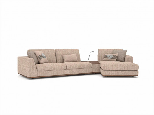 Ensemble de canapé de luxe Canapé d'angle en forme de L Canapé deux places Fauteuil de luxe Meubles rembourrés