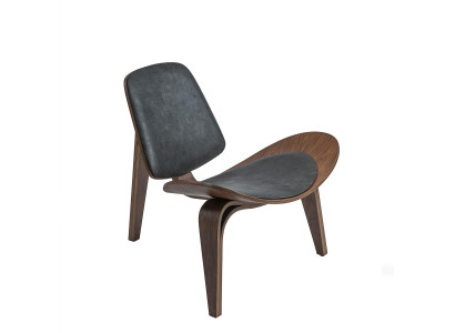 Fauteuil Salon Moderne Chaise en Bois Conception Siège Design Nouveaux Meubles