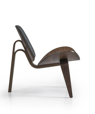 Fauteuil Salon Moderne Chaise en Bois Conception Siège Design Nouveaux Meubles