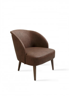 Moderne Sessel in Braun Polstermöbel Wohnzimmer Designausstattung neu