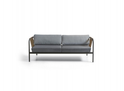 Conception de canapé de luxe Trois places Moderne Canapé Mobilier Tapisserie Meubles rembourrés
