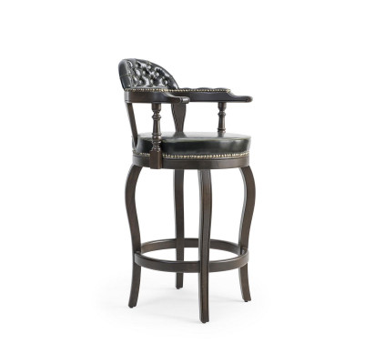 Tabouret de bar Design Chaise Salle à manger Mobilier Moderne Chaise en bois Salon