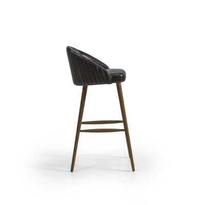 Tabouret de bar chaise de bar design marron chaises de bar chaise de salle à manger nouveau meuble.