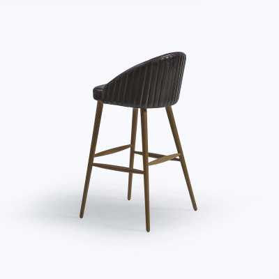Tabouret de bar chaise de bar design marron chaises de bar chaise de salle à manger nouveau meuble.
