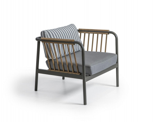 Fauteuil moderne gris Siège Conception Salon Ameublement nouveau Mobilier