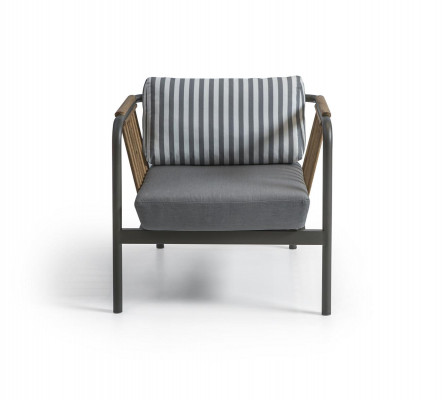 Fauteuil moderne gris Siège Conception Salon Ameublement nouveau Mobilier