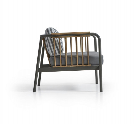 Fauteuil moderne gris Siège Conception Salon Ameublement nouveau Mobilier