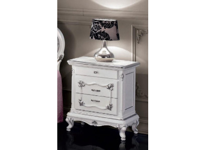 Table de chevet classique Table d'appoint Mobilier italien Mobilier en bois Table