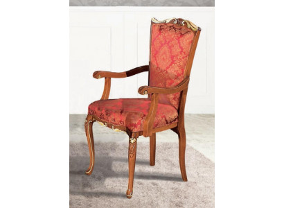 Fauteuils Chaises classiques Salle à manger Meubles italiens en bois Chaise de luxe nouvelle