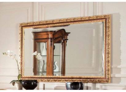 Mobilier de miroir italien classique et de designer Miroir mural en bois doré Meubles neufs