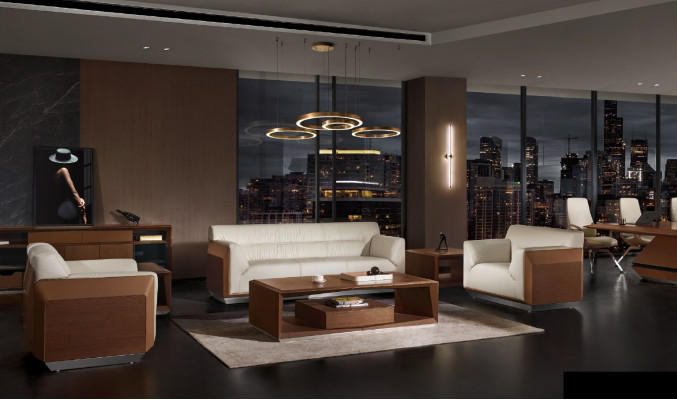Ensemble de canapés 3 places Design Canapés Rembourrage Canapés Relax Modernes