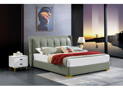 Chambre Lit en bois Vrai lit Lits Hôtel 180x200 Bois massif