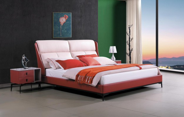 Lit Lits Hôtel de luxe Lit double Lit classique Cadre de lit Mobilier d'hôtel