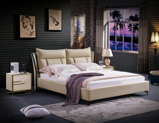 Lit double Chambre Lits Luxe Double Meubles Lit Hôtel Ameublement