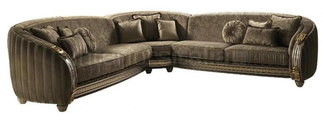 Canapé d'angle en cuir en forme de L Canapé Canapé living Suite Canapé design en coin arredoclassic
