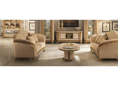 Meubles italiens Sofa Suite Groupe Siège Classique Ensembles 3+3 Places