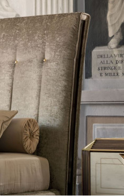 Ensemble complet de lit Chambre Armoire Set Lits Armoire arredoclassic 2 pièces