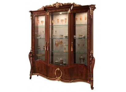 Vitrine 3 portes Armoires Meubles de salon Vitrines Armoires de conception Vitrines Mobilier verre nouveau