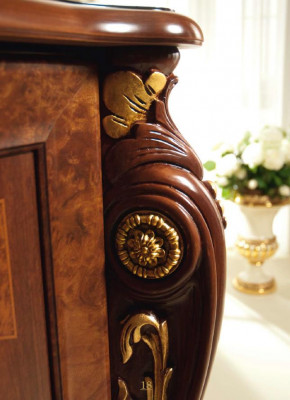 Table à manger 6 chaises Table à manger Art Nouveau Mobilier de luxe royal neuf Rococo