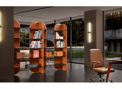 Étagère murale de design Salons Armoires Étagères Bibliothèque