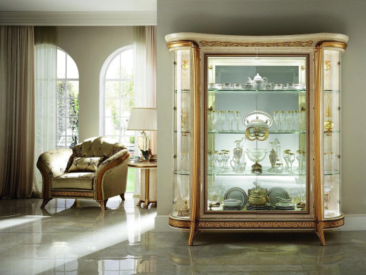 Vitrine Armoire Vitrines Salon Armoires Show Design Meubles Italiens neufs
