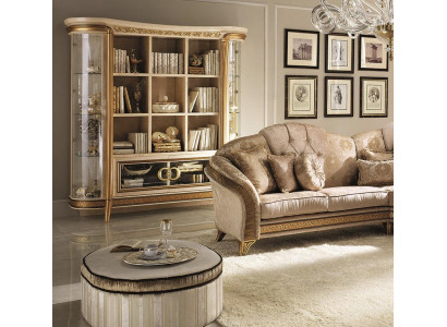Bibliothèque de bureau Armoire classeur Mobilier de luxe Style Antique Armoire arredoclassic