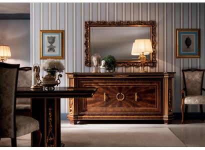 Commode Miroir Meubles Designer Rococo Baroque Art Nouveau Classique