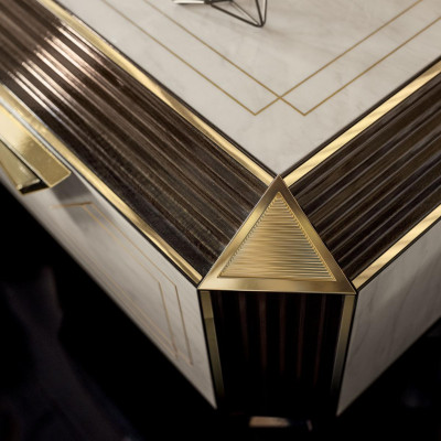 Coiffeuse Miroir + Tabouret Coiffeuse Coiffeuse Cosmétique arredoclassic