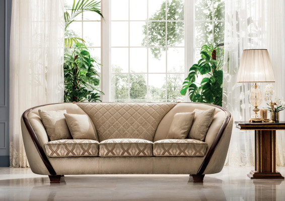 Chesterfield Design de textile canapé canapé Rembourrage canapés canapés Tissu de luxe