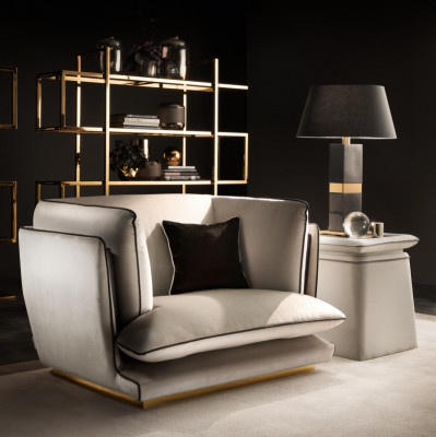 Conception Tissu Canapé Fauteuil 1 Place Canapé Rembourrage Canapés Lounge Club neuf