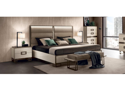 Literie de lit Classique Lit double en bois 180x200cm Lits Chambre d'hôtel neuve
