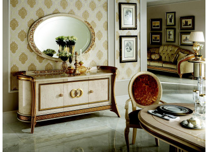 Noble Designer Kommode Klassische Wohnzimmer Kommoden Italien Neu