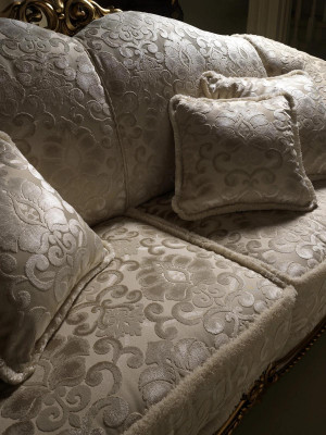 Canapé 2 places Canapé de designer de luxe nouveau Canapé de luxe Canapé rembourré de luxe Deux places Meubles