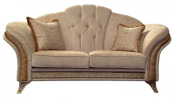 Canapé 2 places Design Tissu Classique arredoclassic Deux places