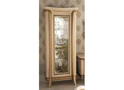 Vitrine Armoire Vitrée Armoire en Verre Meuble de Designer Baroque Rococo Art Nouveau