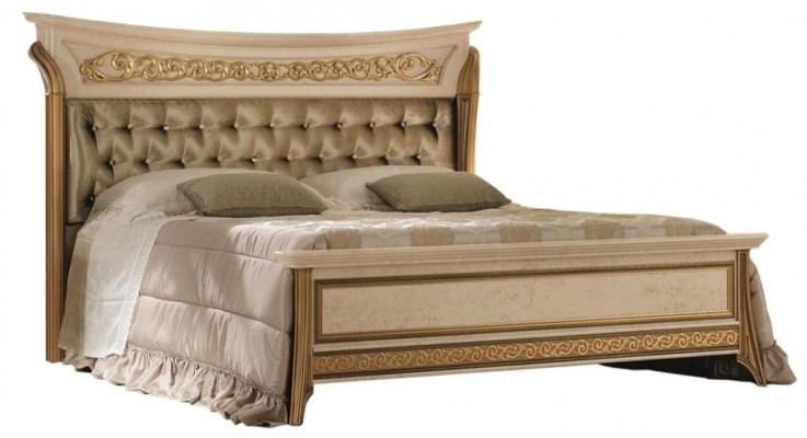 Lit Lit rembourré Lits Rembourrage Designer Hôtel Double 180x200 arredoclassic