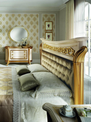 Lit Lit rembourré Lits Rembourrage Designer Hôtel Double 180x200 arredoclassic