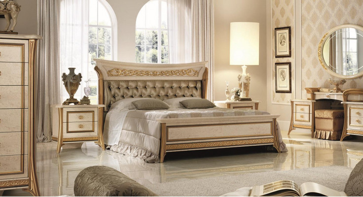 Lit en bois de designer classique Chambre à coucher Élégant Mobilier Rembourré Lits doubles nouveaux