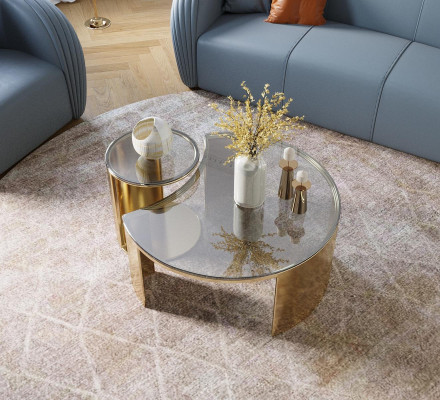 Ensemble de canapé 3+1 places Design Sofas Tapisserie Canapés Moderne de Luxe Nouveau