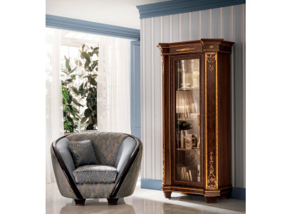 Vitrine Vitrine Armoire Mur Livres Vitrines Bois Rustique Baroque