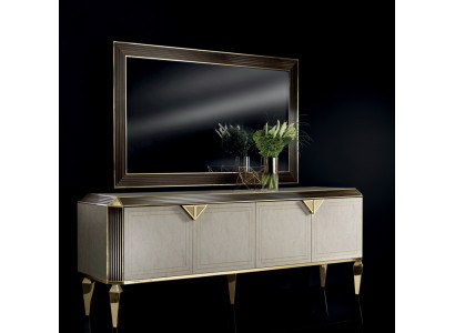 Coffre à tiroirs en bois Commode commode commode armoire en bois salon arredoclassic.