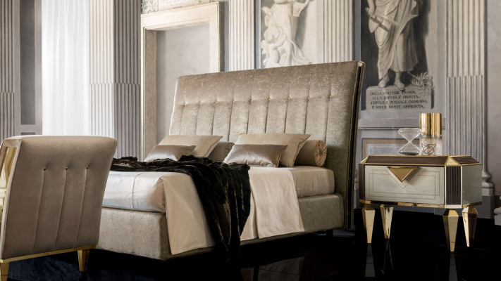 Lit capitonné de designer Lit Lits Lit en cuir Lit double Lit de mariage Lit de designer nouveau