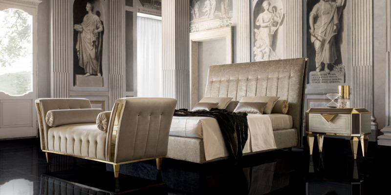 Lit capitonné de designer Lit Lits Lit en cuir Lit double Lit de mariage Lit de designer nouveau