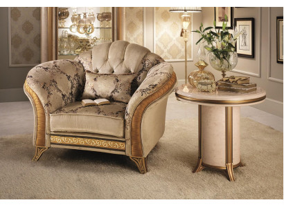 Classique Fauteuil TV Canapé 1 Place Canapé Designer Revêtement Textile neuf