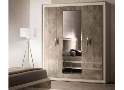 Armoire de vêtements de luxe Armoires pour vêtements Armoires de salon Mobilier en bois italien