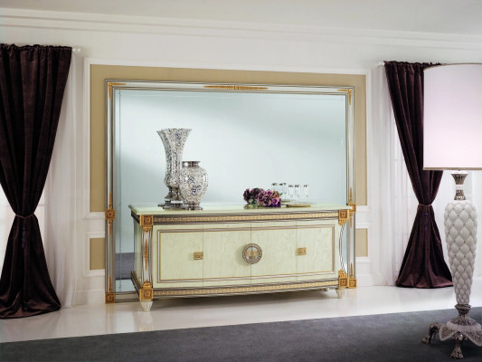 Commode Buffet Bois Armoire Buffet Design italien Mobilier de luxe Nouveau