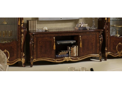 Meuble TV design Buffet télévision Armoire murale Basse Luxueux Étagères Commode Armoire nouvelle