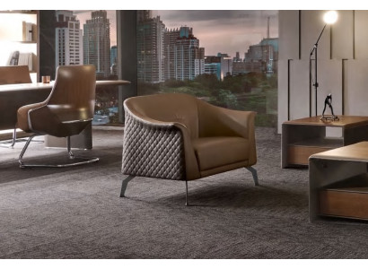 Fauteuil canapé en cuir TV 1 place Canapé Relax de luxe Revêtement simple place