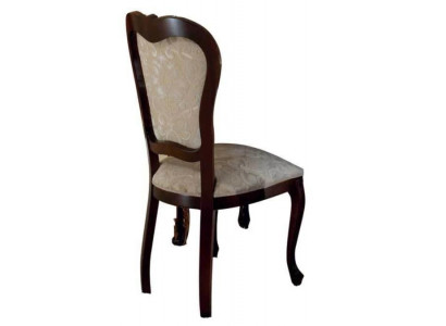 Chaise de designer Fauteuil de luxe Chaises rembourrées 1x Fauteuil Salon Salle à manger Textile